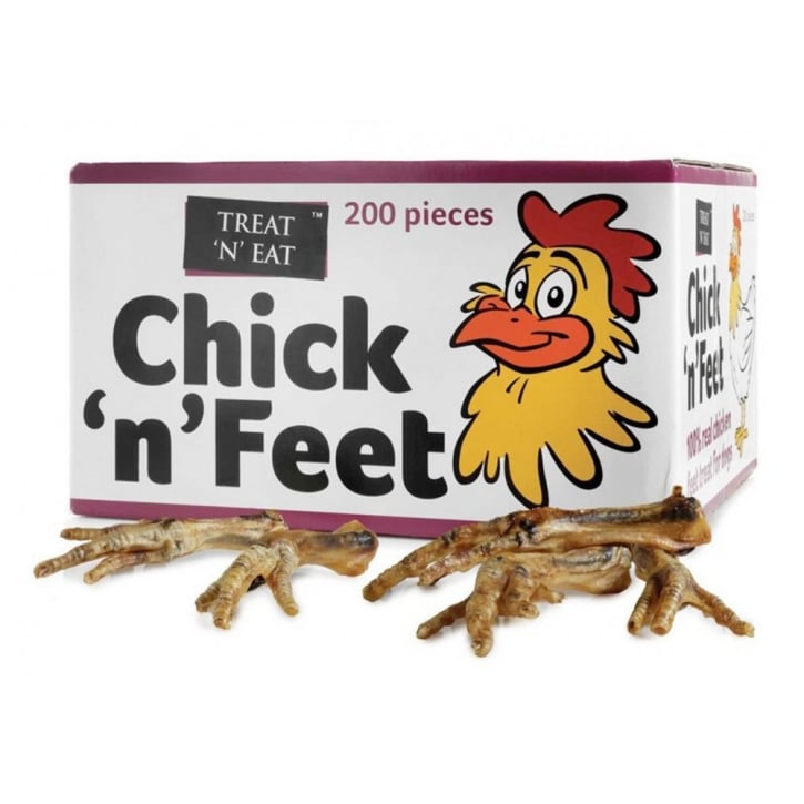 are chicken feet safe for dogs to eat